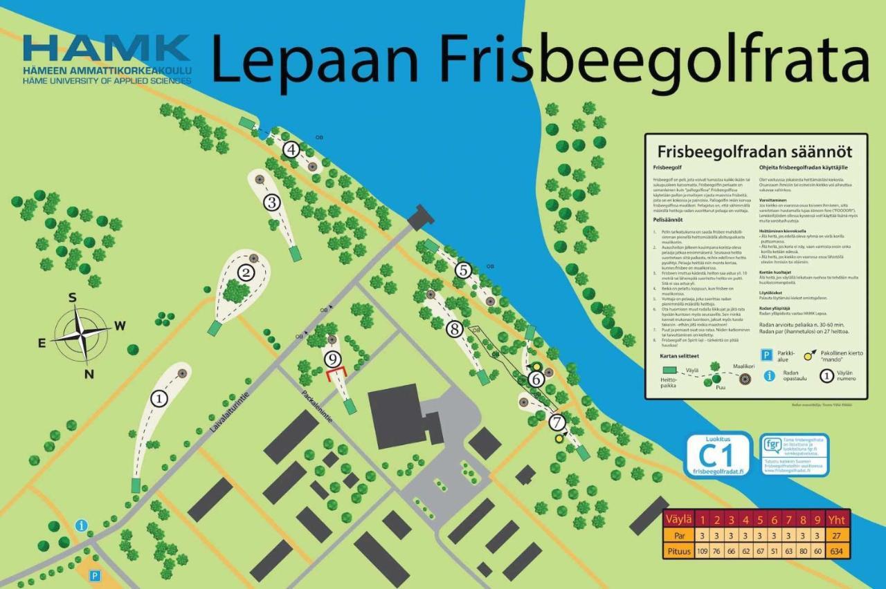 Lepaan Kesahostelli Eksteriør bilde