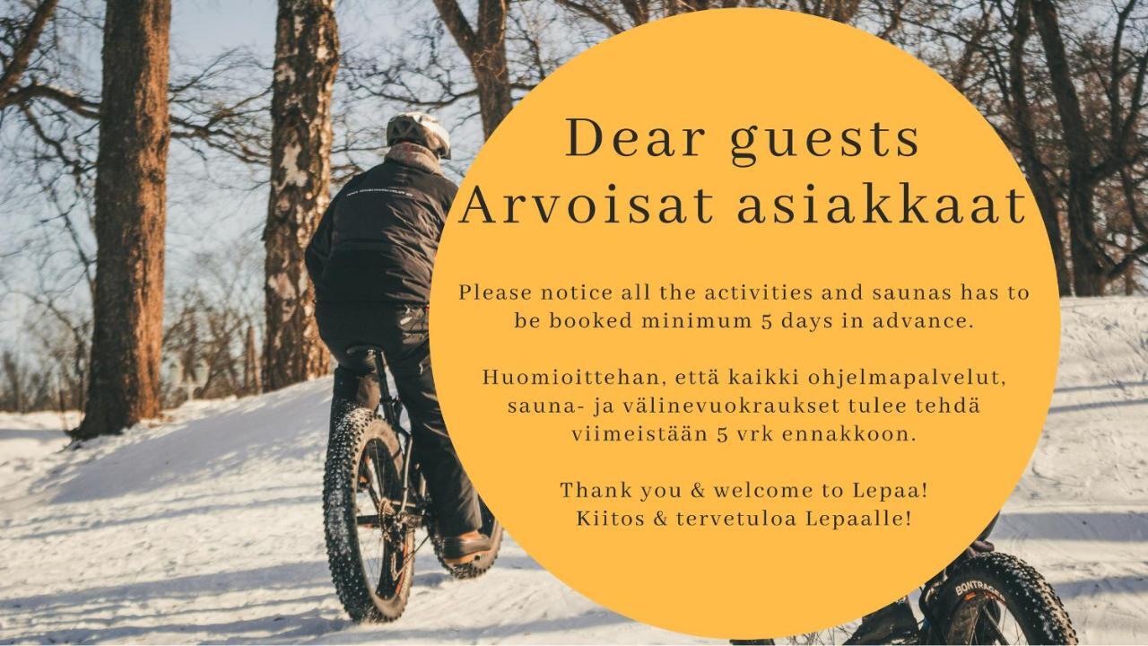 Lepaan Kesahostelli Eksteriør bilde